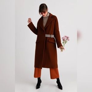 NEW Petite Studio Carmen Wool Coat